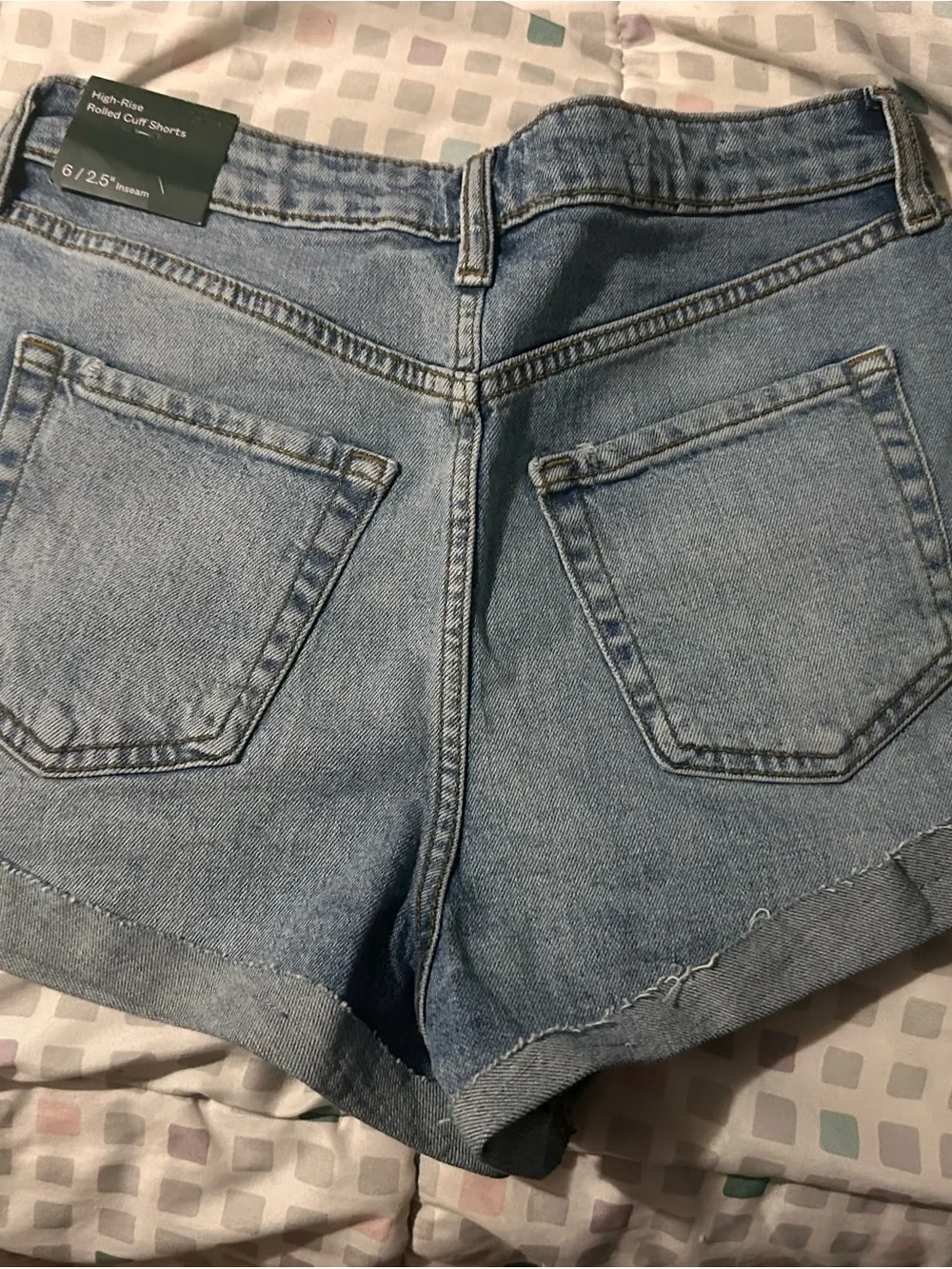 Target Light Blue Denim Shorts